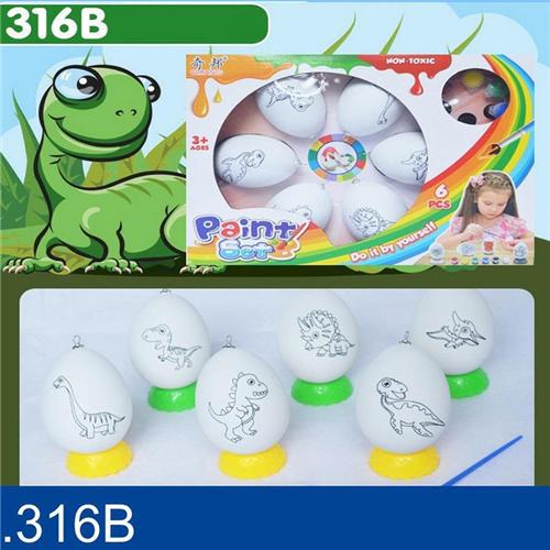Bán Bộ trứng tô màu khủng long 316B