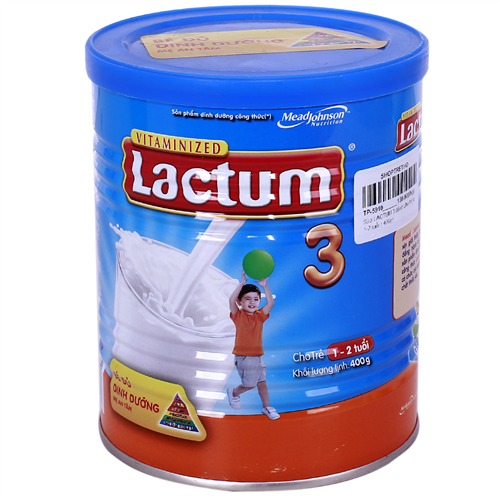 Bán Sữa Vitaminized Lactum số 3 - 400g (1-2 tuổi)