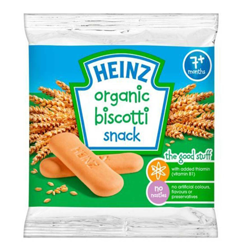 Bán Bánh ăn dặm Heinz Organic vani (7M+)