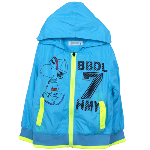 Bán Áo gió bé trai số 7 màu xanh nước biển VNK01030