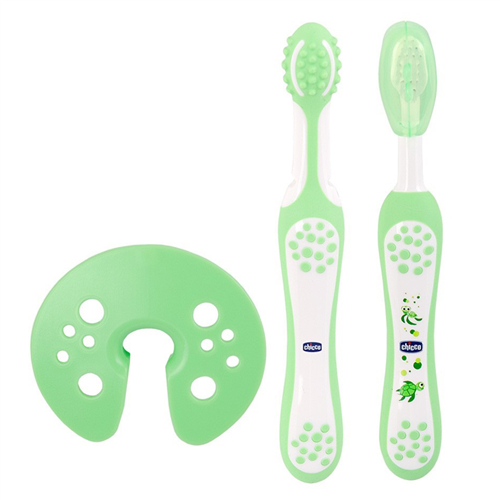 Bán Bộ bàn chải hai bước Rùa con Chicco 114427