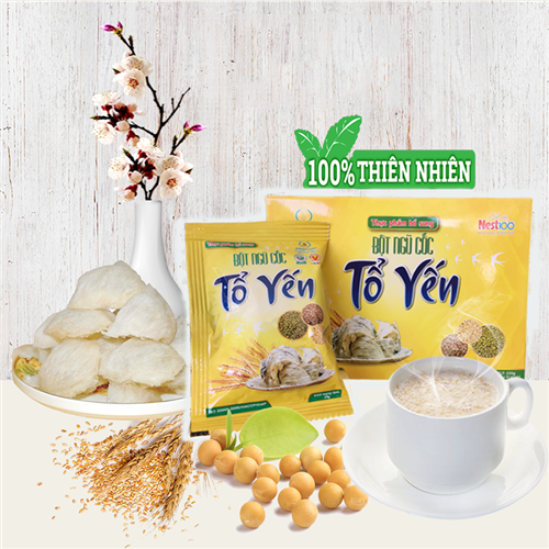 Bán Bột ngũ cốc Tổ Yến NEST100 (25g*10 gói)