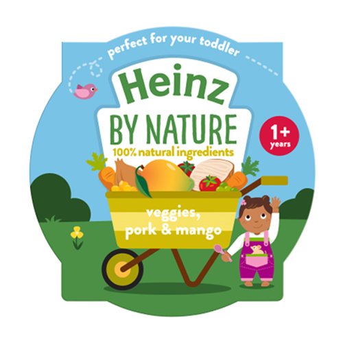 Bán Rau củ, thịt heo và xoài nghiền Heinz 230g (12M+)