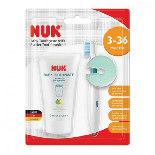 Bán Bộ bàn chải và kem đánh răng cho bé Nuk NU21438