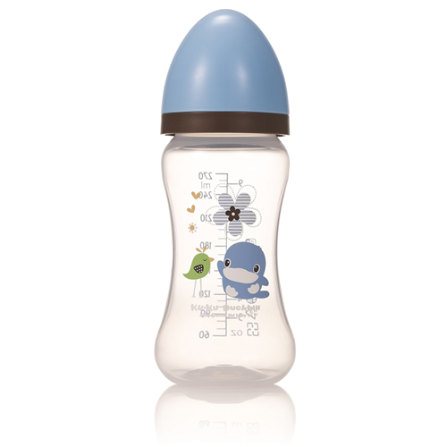 Bán Bình sữa Kuku KU5930A 270ml (cổ rộng, nhựa PP)