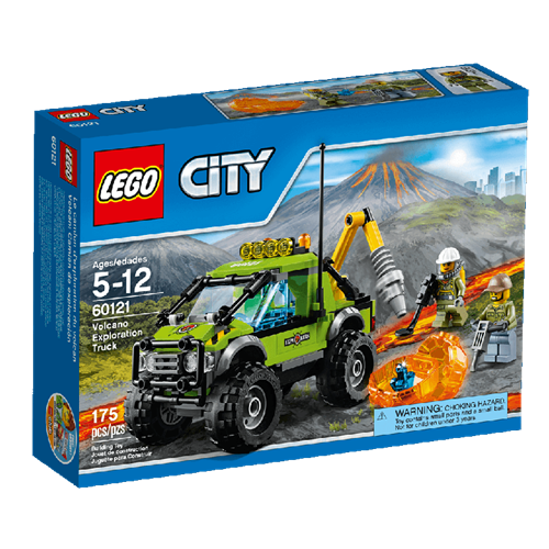 Bán Đồ chơi Lego City 60121 - Xe khám phá núi lửa