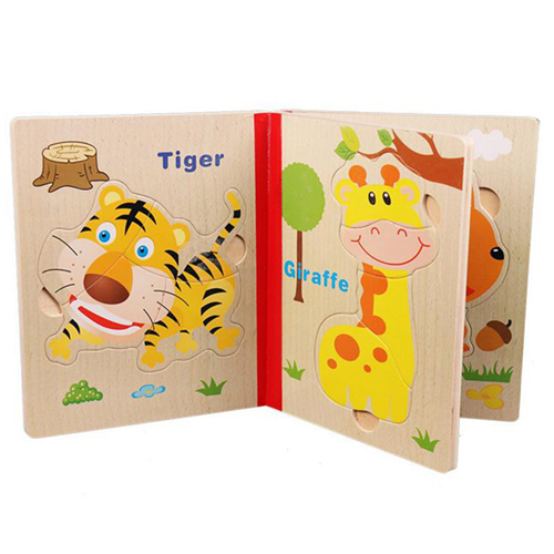 Bán Sách gỗ ghép hình Vivitoys 047