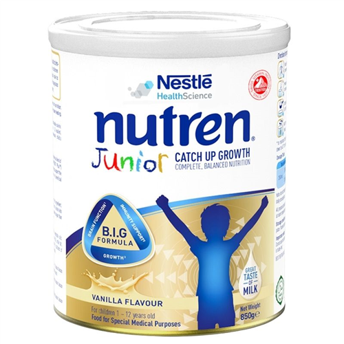 Bán Sữa Nutren Junior 850g (1-12 tuổi)