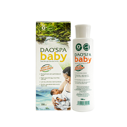 Bán Nước tắm gội thảo dược cho bé Daospa Baby (150ml)