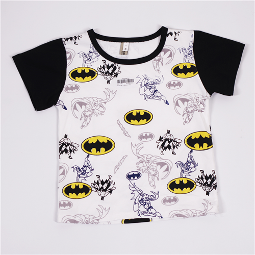 Bán Áo cộc tay bé trai in hình batman (1-5T)