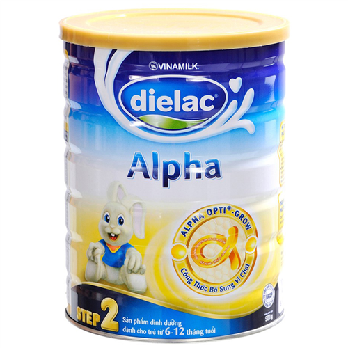 Bán Sữa bột Dielac Alpha số 2 hộp thiếc 900g