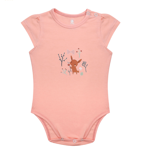Bán Body cộc tay bé gái Uri&Finn UBB1008 (hồng đậm)