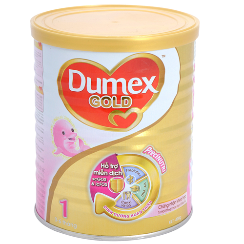 Bán Sữa bột Dumex Gold số 1 400g