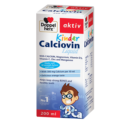 Bán Siro canxi Doppelherz Kinder Calciovin Liquid (200ml)
