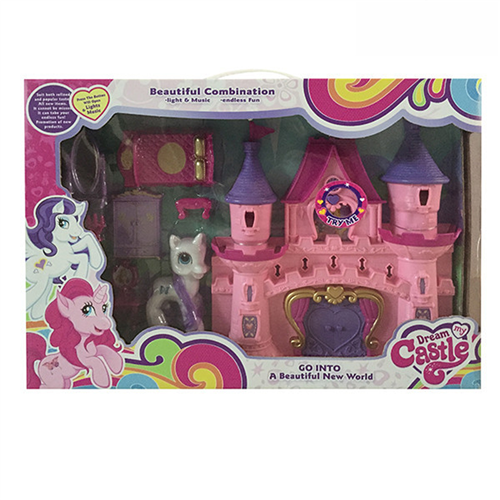 Bán Hộp đồ chơi lâu đài ngựa Pony 13713