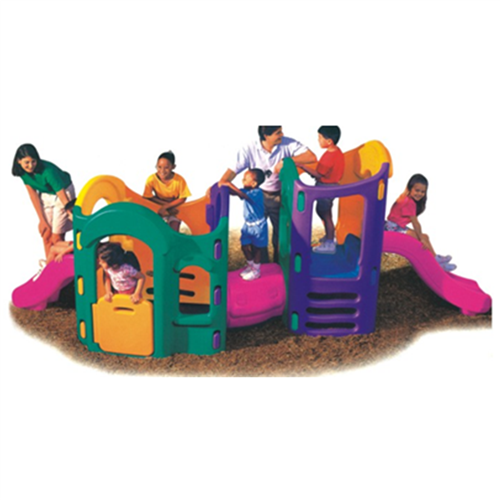 Bán Bộ liên hoàn cầu trượt 2 khối ống chui