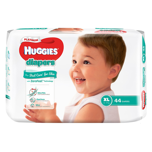 Bán Tã bỉm dán cao cấp Huggies Platinum XL44 (12-17kg)