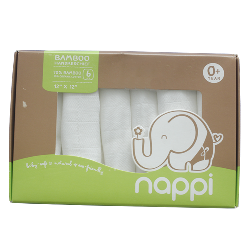 Bán Khăn sữa sợi tre Nappi 30*30cm (6c/hộp)