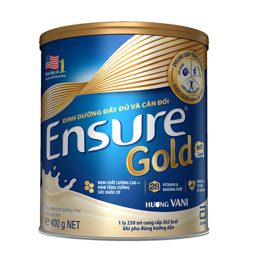 Bán Sữa Ensure Gold 400g - hương vani
