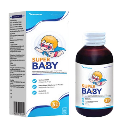 Bán Siro tăng cường miễn dịch Super Baby (125ml)