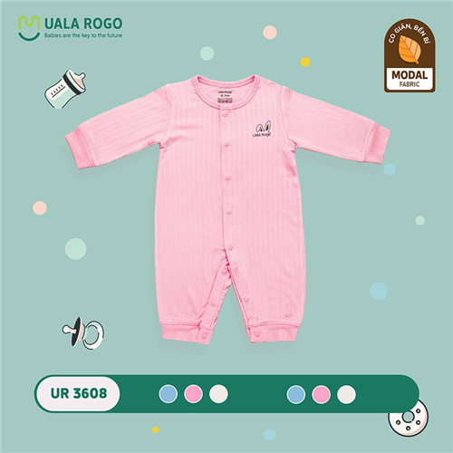 Bán Body dài tay Modal trơn Uala UR3608