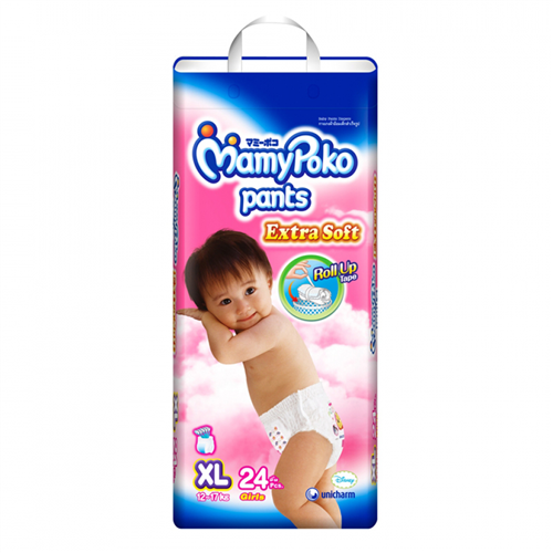 Bán Tã - bỉm quần MamyPoko XL24 (Girls)