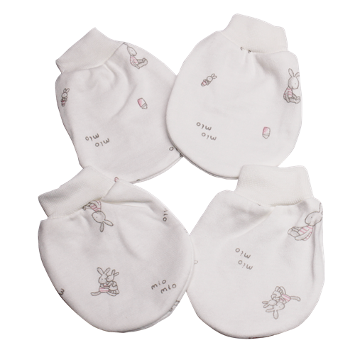 Bán Bao tay gấu bo Miomio in thỏ (loại dày)
