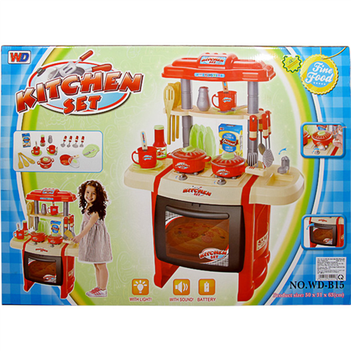 Bán Bộ đồ chơi nhà bếp dùng pin VBC-WD-B15