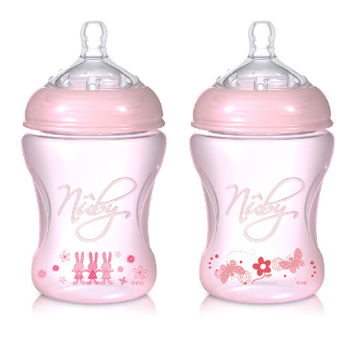 Bán Bình sữa trẻ em Nuby (nhựa - 240ml)