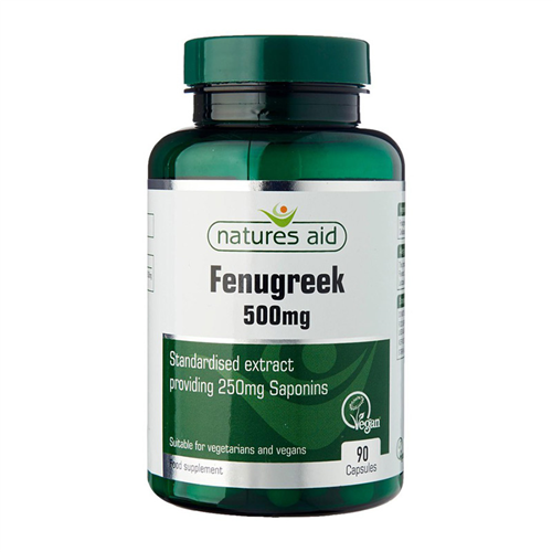 Bán Viên uống lợi sữa Fenugreek Natures Aid 500mg (90 viên)