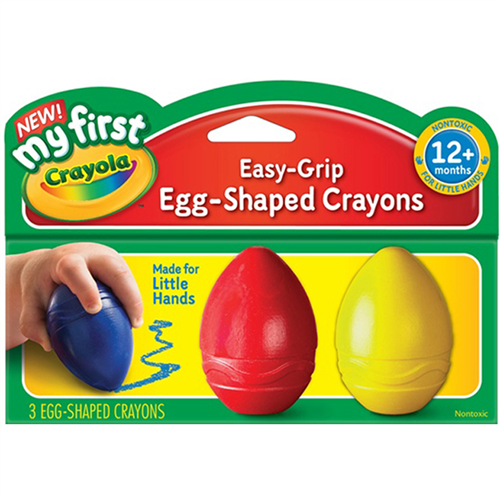 Bán Bút sáp Crayola 3 màu hình trái trứng