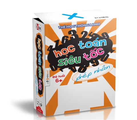 Bán Thẻ học thông minh - Học toán siêu tốc - Phép nhân