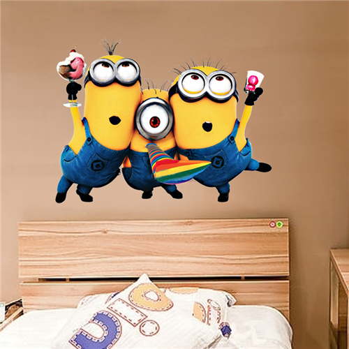 Bán Tranh dán tường Minions 32cmx25cm