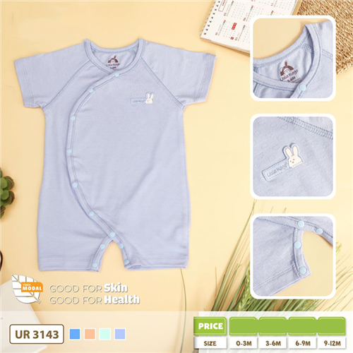 Bán Body cộc tay cúc chéo Modal Uala Rogo UR3143
