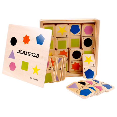 Bán Đồ chơi gỗ Toptoys - Domino hình học 93416