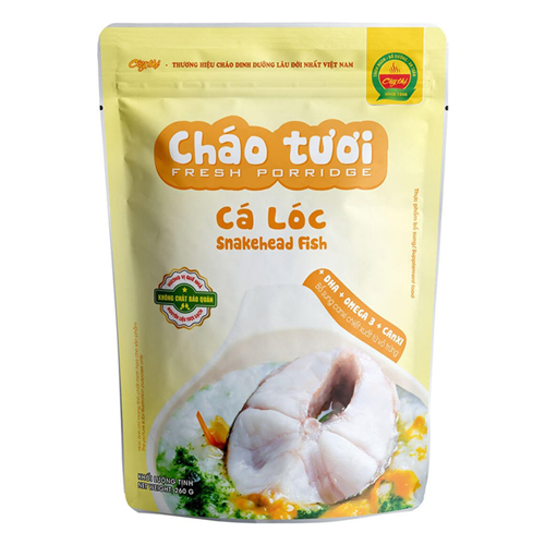Bán Cháo tươi Cây Thị cá lóc 260g (7M+)