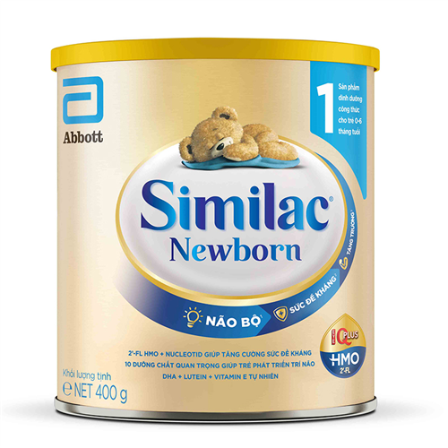 Bán Sữa Similac Newborn IQ plus HMO số 1 400g (0-6 tháng)
