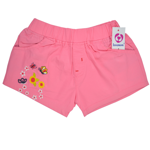 Bán Quần short Kaki bé gái Lovemom (màu hồng)