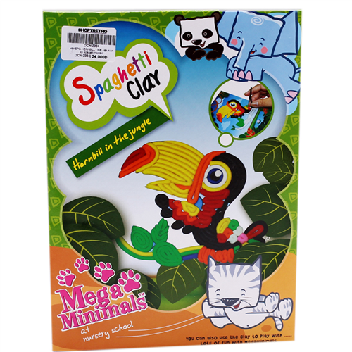 Bán Đất nặn hình sợi Mega Minimals Hornbill