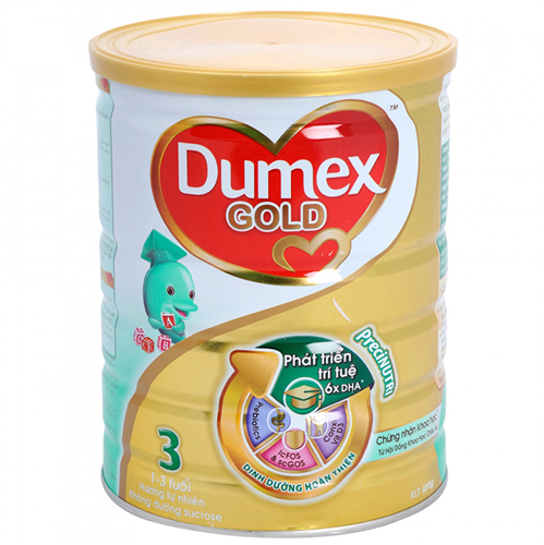 Bán Sữa bột Dumex Gold số 3 400g