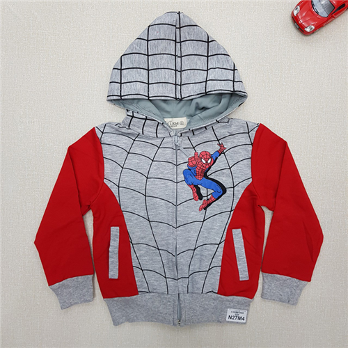 Bán Áo khoác nỉ in người nhện Vkids (1-6T)