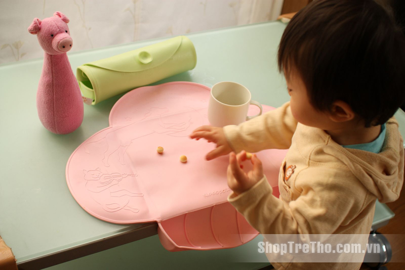 Lót bàn tập ăn dặm cho bé Tiny Diner nhiều màu