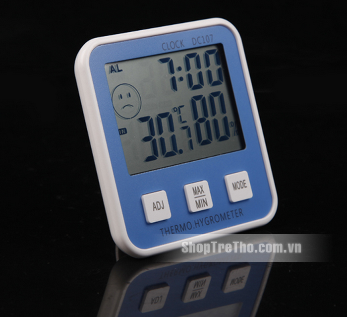 Máy đo nhiệt độ, độ ẩm trong nhà DC107