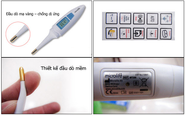  Nhiệt kế điện tử Microlife