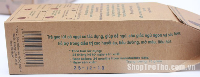 Trà gạo lứt cỏ ngọt