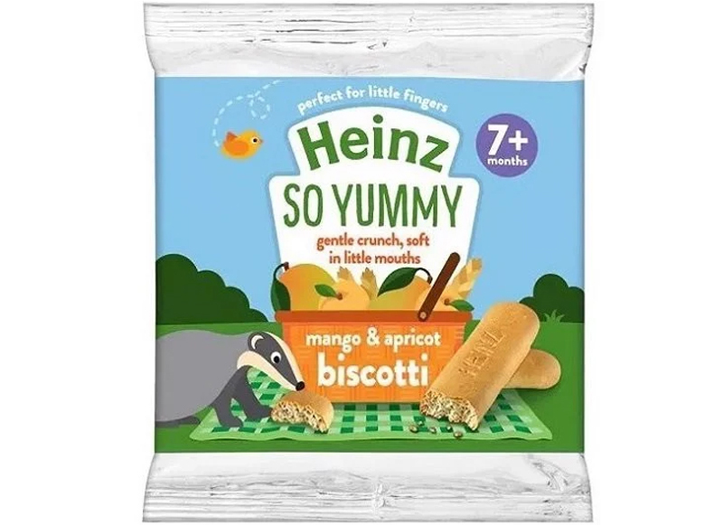  Bánh quy vị xoài & mơ (ít đường) Heinz 60g (7M+)