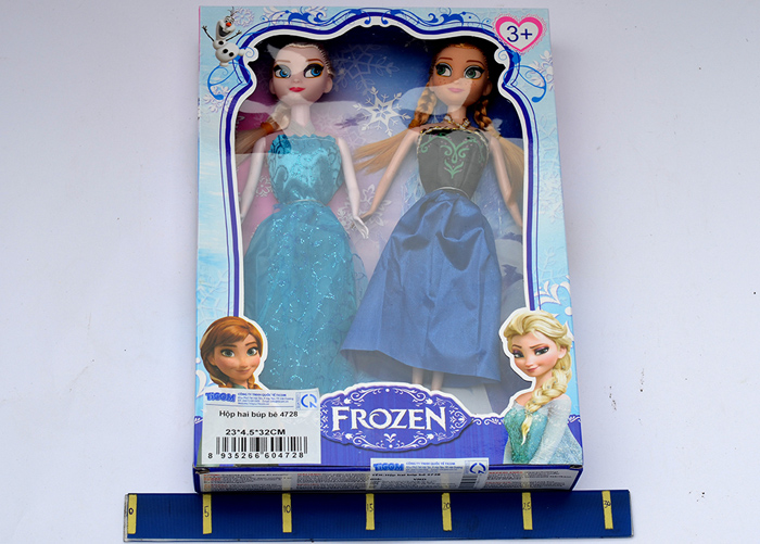hộp hai búp bê Anna & Elsa 4728