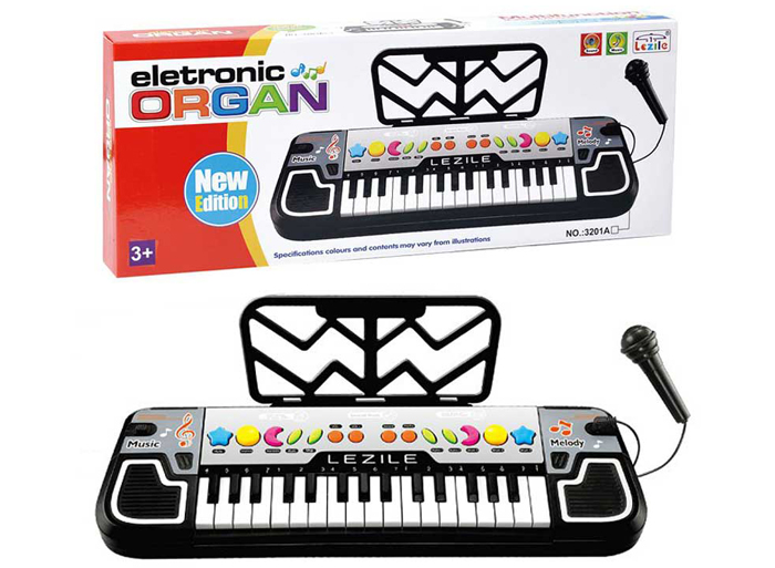 Đồ chơi đàn organ No.3201A (dùng pin) 