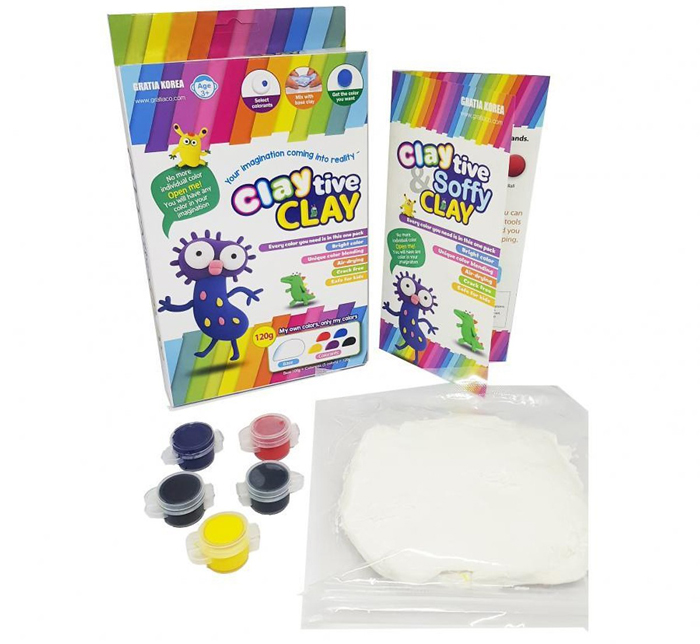 Sáp nặn bột mì Gratia Soffy Clay SGS01