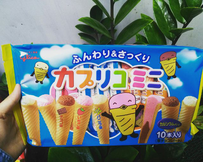 Bánh ốc quế Glico